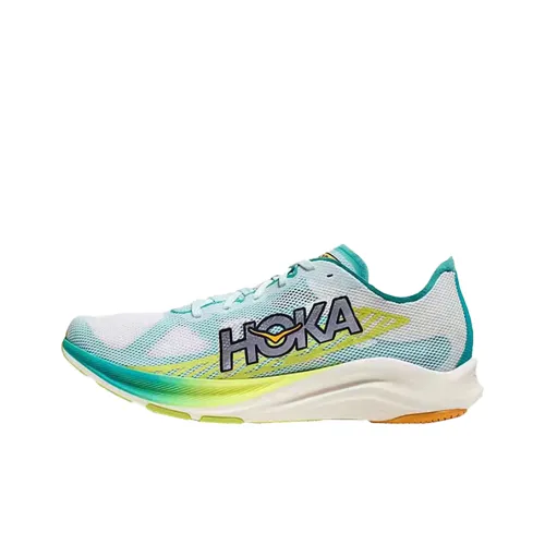 HOKA ONE ONE Cielo RD Амортизаторы Удачи Устойчивые к Износу Низкий Топ Беговые кроссовки Унисекс Белый Синий