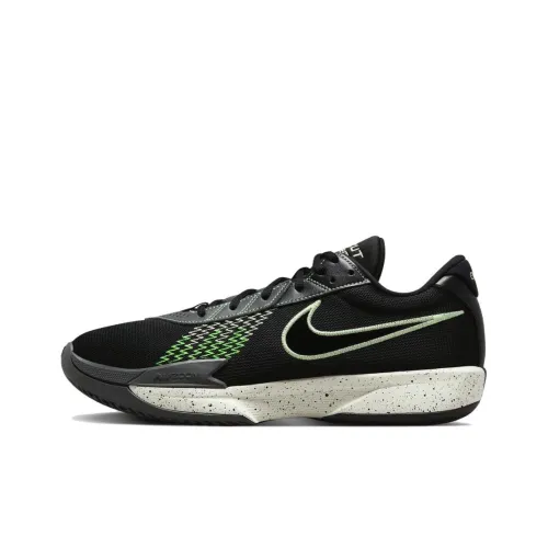 Nike Air Zoom G.T. Cut Academy EP Low Топ Баскетбольные кроссовки Унисекс Черный Серый Азиатская версия