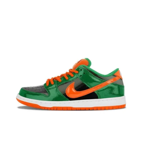 Jarritos x Nike Dunk SB Dunk Low Slip Resistant Abrasion Resistant Low Top Скейтборд Кроссовки Мужские Зеленые