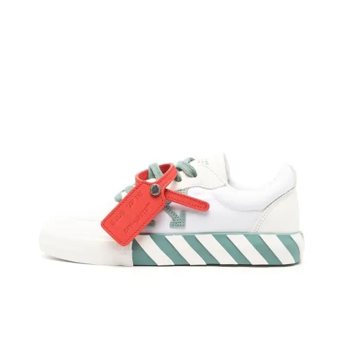 OFF Белый Vulcanized Низкий Топ Стильные Скейтбординги Женские Белый Зеленый