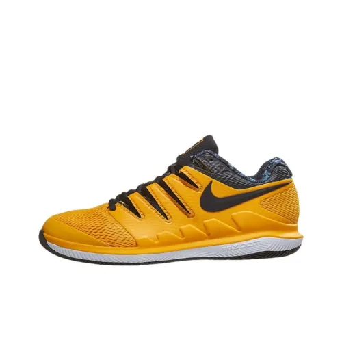 Nike Air Zoom Vapor X Court 'Университетский Золотой' Slip-resistant Abrasion-resistant Низкий топ Теннисные кроссовки Мужские Желтый Черный