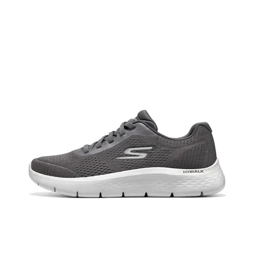 Skechers GO WALK Fle Low Топ Повседневный Мужской Серый