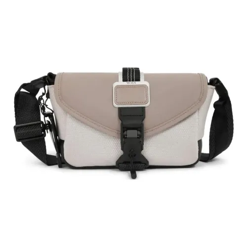 TUMI Полиуретан Сумка через плечо Стандартная Унисекс Бежевый Белый Черный