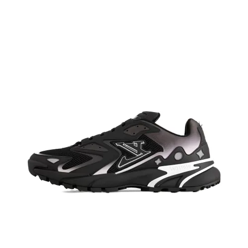 LOUIS VUITTON Runner Tatic Повседневный Низкий Топ Черный Мужской