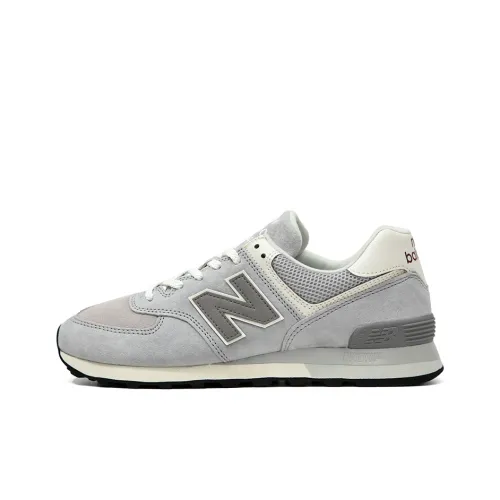 New Balance NB 574 Low Топ Повседневные Беговые Кроссовки Унисекс Серый