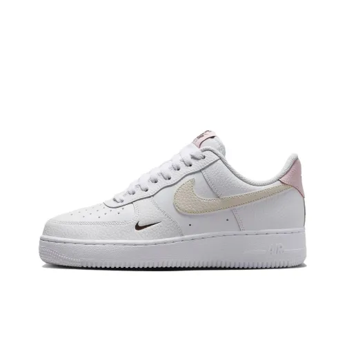 Nike Air Force 1 Low Топ Скейтборд Кроссовки Женские Белые Розовые