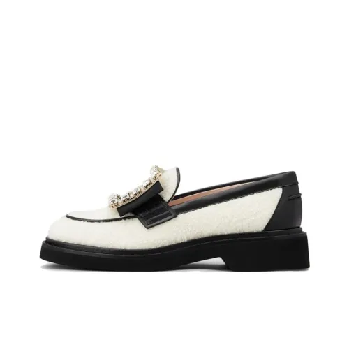 Roger Vivier VIV' Rangers Лоферы Женские Белые