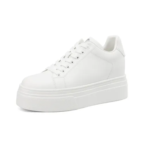 BOERDIQI Износостойкие Дышащие Увеличивающие Высоту Низкие Кроссовки для Скейтбординга Женские