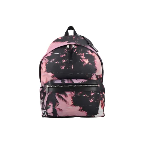 SAINT LAURENT Полиамид Рюкзак Женские Черный Розовый