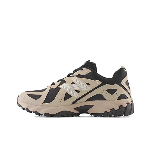 New Balance 610T 'urbancore' Устойчивый к истиранию Низкий Топ Уличная Обувь Унисекс Черный Бежевый