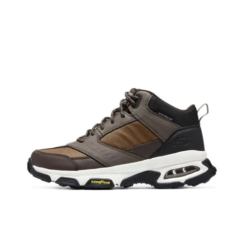 Skechers ENVOY Высокие Топы Уличная Обувь Мужская Коричневая