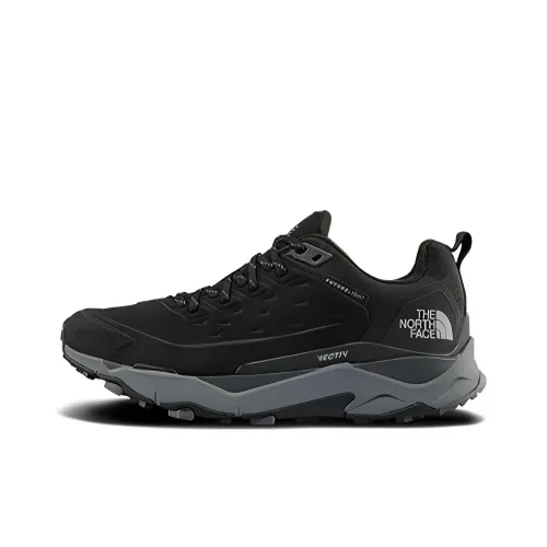 THE NORTH FACE Vectiv Slip-Resistant Abrasion-Resistant Waterproof And Breathable Low-Top Hiking Shoes Black THE NORTH FACE Vectiv Противоскользящий Устойчивый к истиранию Водонепроницаемый и Дышащий Низкий Верх Походная Обувь Черный