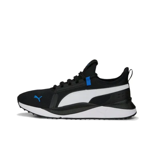 PUMA Pacer Future Slip-resistant Abrasion-resistant MID Топ Марафон Беговые кроссовки Мужской Черный Белый