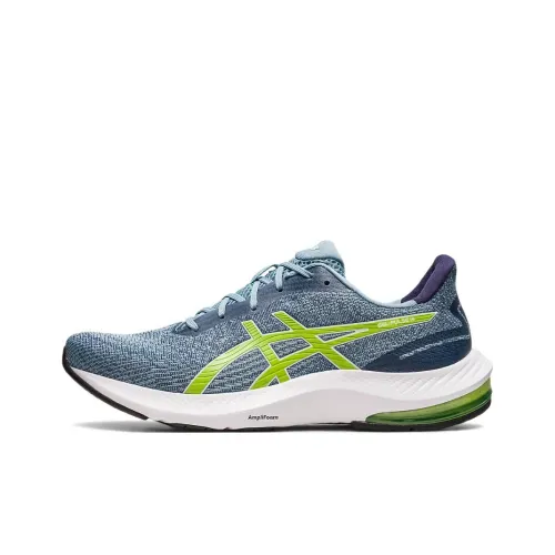 Asics Gel Impulse 14 Low Топ Беговые кроссовки Мужские Серый Зеленый