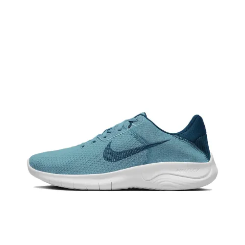 Nike Flex Experience Run 11 Slip-Resistant Abrasion-Resistant Breathable Low-Top Running Shoes Men's Azure