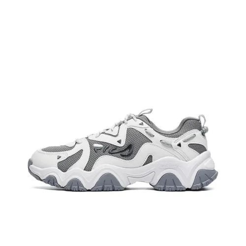 FILA Fluid 4 Cat Paw 4,0 Low Топ Casual Женские Белый Серый