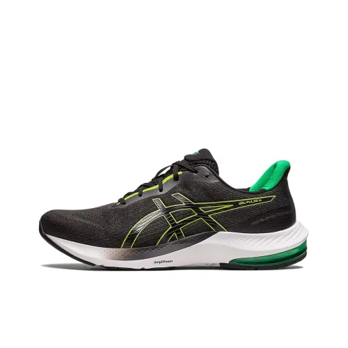 Asics Gel Impulse 14 Устойчивый к истиранию Дышащие Низкие Кроссовки для Бега Мужские Серый Зеленый
