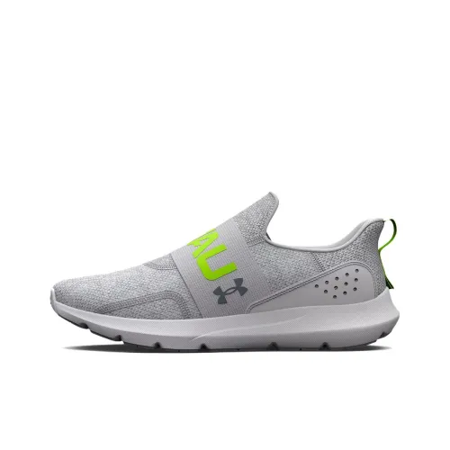 Under Armour Surge 3 Low Топ Повседневные Беговые Кроссовки Мужские Серый Синий