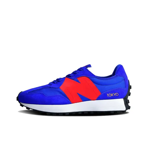 FC Tokyo x New Balance NB 327 Low Топ Беговые кроссовки Унисекс Синий Красный