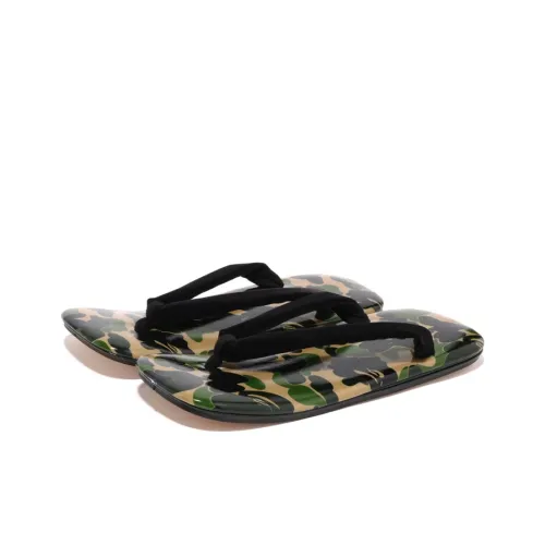 A BATHING APE ABC Camo Шлепанцы Мужской Зеленый