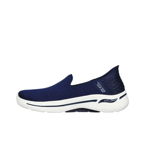 Skechers Go Walk Arch Fit Низкий Топ Casual Женский Синий