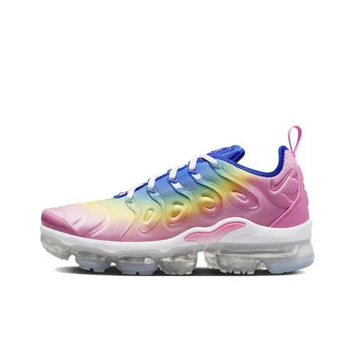 Nike Air Vapormax Plus Low Топ Беговые кроссовки Мужской Розово-синий