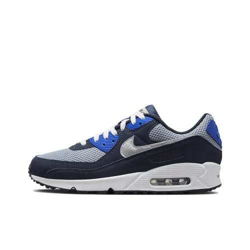 Nike Air Max 90 SE Low Топ Повседневная обувь Мужская Синий Черный