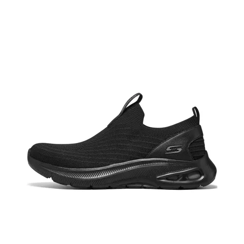 Skechers Arch Fit Повседневный Низкий Топ Черный Мужской