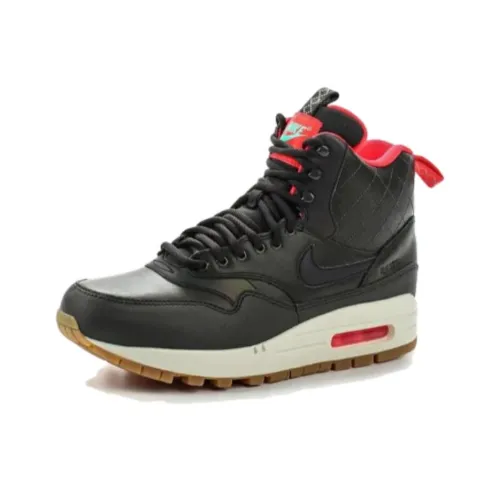 Nike Air Max 1 High Топ Casual Женский Черный