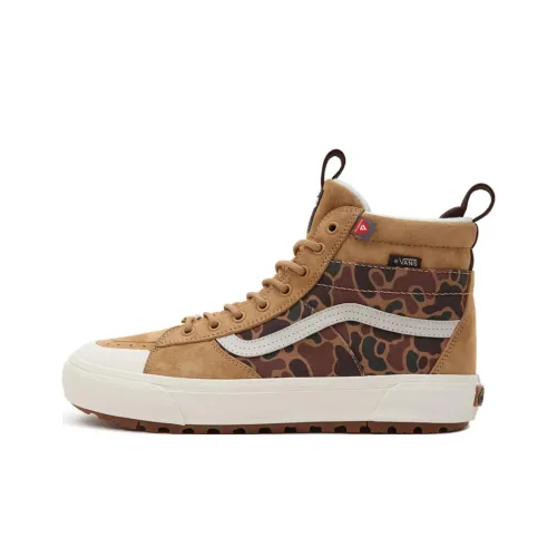 Vans SK8 MTE 2 High Топ Скейтборд Кроссовки Unisex Желтый Коричневый