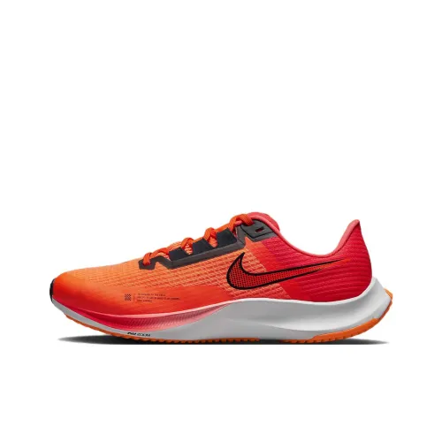 Nike Air Zoom Rival Fly 3 Slip-resistant Abrasion-resistant Low-top Беговые кроссовки Унисекс Активный Оранжевый