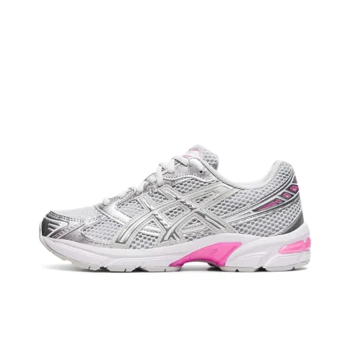 Asics Гель 1130 Low Топ Беговые кроссовки Женские Серебряный Розовый