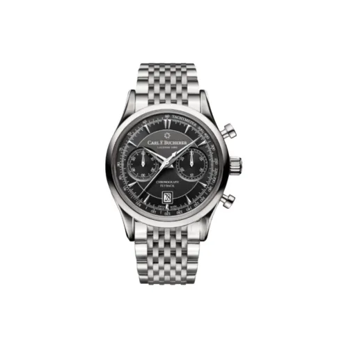 Carl F.Bucherer Автоматический Механический Механизм Мужские Часы из Коллекции MANERO 43 мм Черные