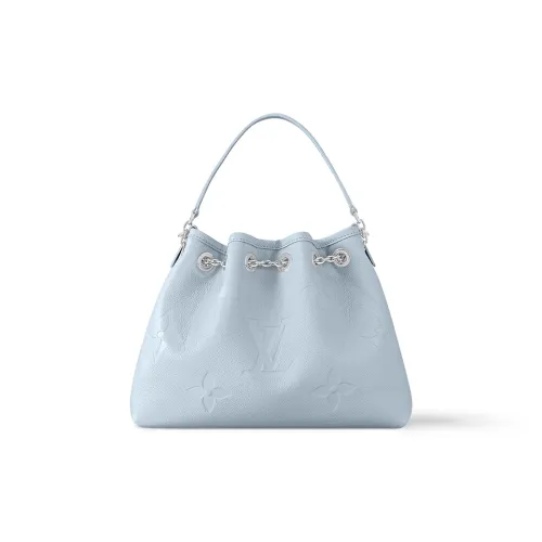 LOUIS VUITTON Комплект Тисненая Коровья Кожа Сумка Сумка через плечо Женская Синяя