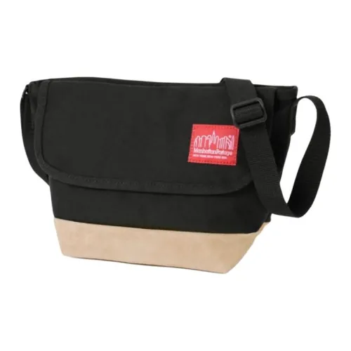 Manhattan Portage 1000D Cordura® Классическая тканевая сумка через плечо размер маленький мужской черная