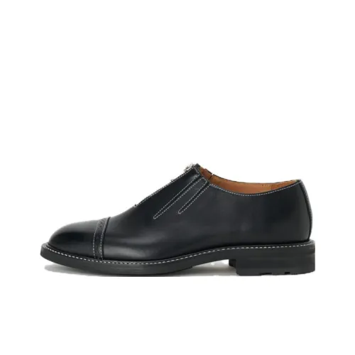 Hender Scheme Front Fastner Туфли Низкие Черные/Белые Мужские