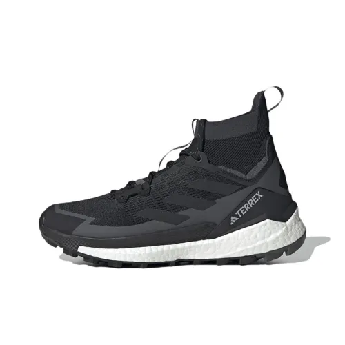 adidas Terrex FREE HIKER 2,0 Противоскользящий Устойчивый к истиранию Водонепроницаемый Легкий MID Топ Уличная обувь Черный