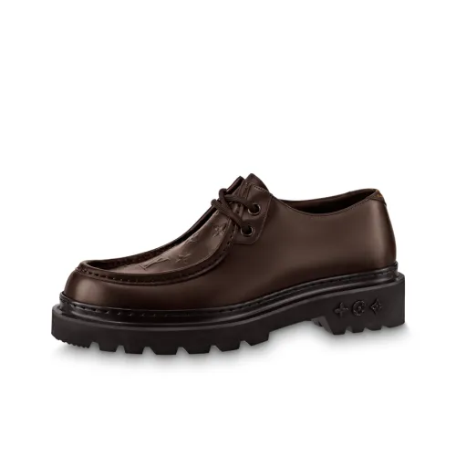 LOUIS VUITTON RANGER Derby Повседневная обувь Мужская Коричневая