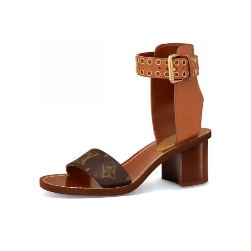 LOUIS VUITTON Passenger Сандалии Женские Коричневый