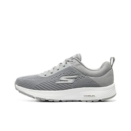 Skechers GO WALK Fle Abrasion Resistant Дышащий Легкий Низкий Топ Повседневные Беговые кроссовки Женские Светло-серый