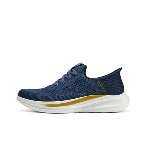 Skechers SLADE Низкий Топ Casual Мужской Синий