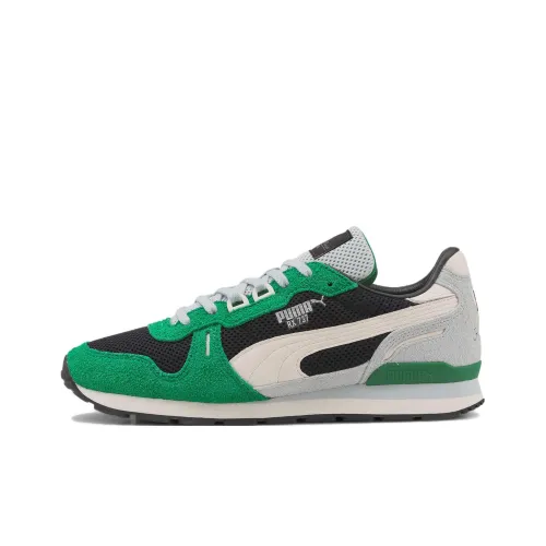 AC MILAN X PUMA Rx 737 Low Топ Повседневная обувь Мужская Черный Зеленый