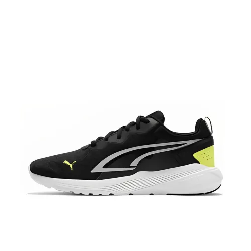 PUMA All Day Active Устойчивый к истиранию Низкий Топ Повседневная Беговая Обувь Унисекс Черный Зеленый