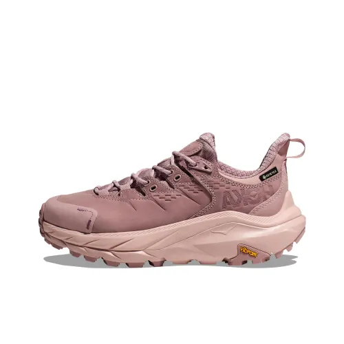 HOKA ONE ONE Kaha 2 Low GTX Low Топ Уличная обувь Унисекс Темно-фиолетовый Розовый