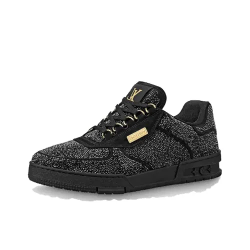 LOUIS VUITTON Тренер Стильные Скейтбординги Унисекс Черный