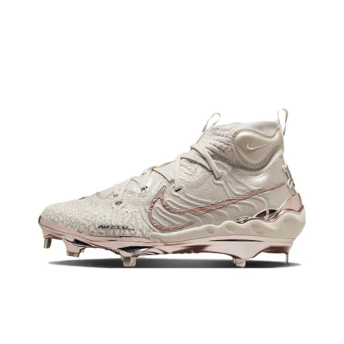 Nike Alpha Huarache NXT JRD противоскользящие устойчивые к истиранию легкие высокие бейсбольные кроссовки мужские серебряные