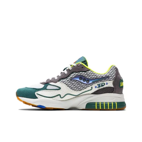 Saucony 3D Grid Hurricane Беговые кроссовки Низкий Топ Мужской