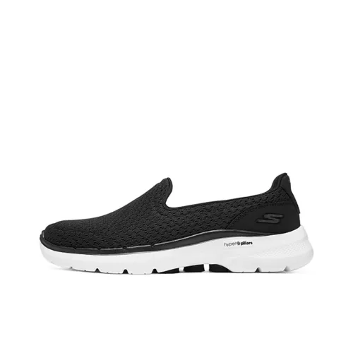 Skechers Go Walk 6 Low Топ Casual Женский Черный