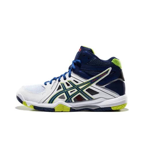 Asics Gel Task MT High Top Беговые кроссовки Мужские Белый Синий