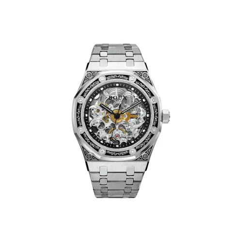 BOUX Автоматический механический механизм Мужские часы 42mm*42mm*12mm Скелет